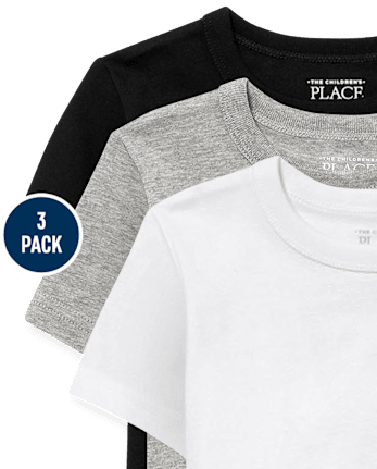Baby And Toddler Boys Tee Shirt 3-Pack