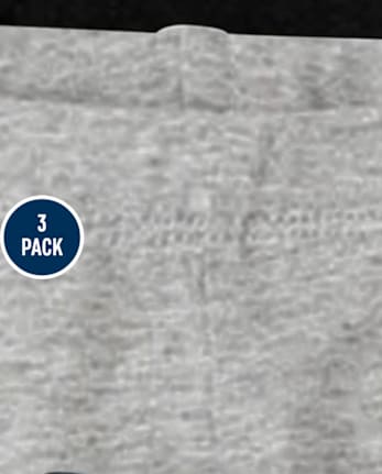 Toddler Girls Capri Leggings 3-Pack