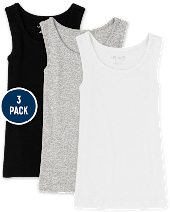 Girls Tank Top 3-Pack