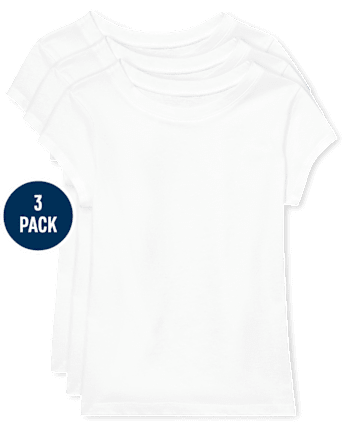 Girls Tee Shirt 3-Pack