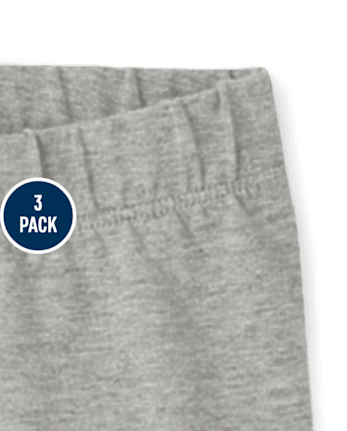 Pack de 3 Shorts ciclistas para niña