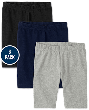 Pack de 3 Shorts ciclistas para niña