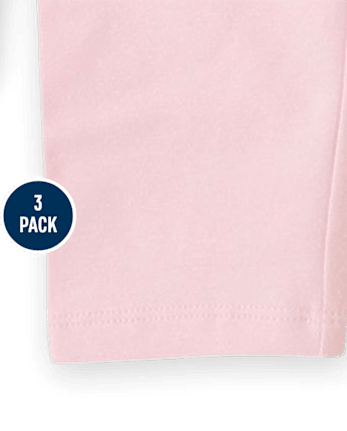 Pack de 3 Leggings capri para niña
