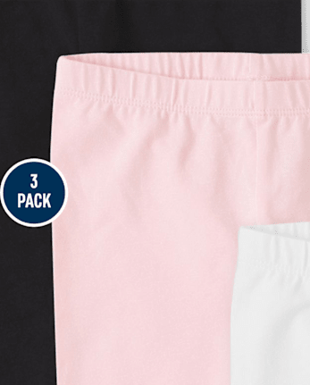 Pack de 3 Leggings capri para niña