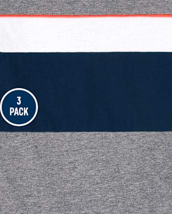Toddler Boys Graphic Top 3-Pack