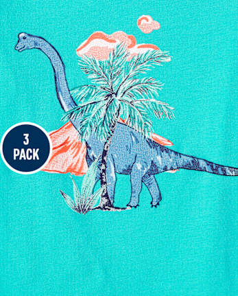 Toddler Boys Graphic Top 3-Pack