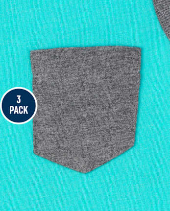 Baby And Toddler Boys Striped Tank Top 3-Pack