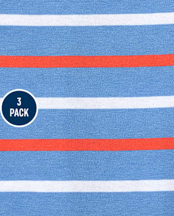 Toddler Boys Print Tank Top 3-Pack