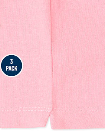 Toddler Girls Cartwheel Shorts 3-Pack