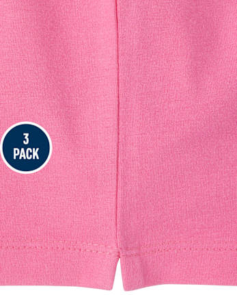Toddler Girls Cartwheel Shorts 3-Pack