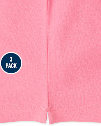 Toddler Girls Cartwheel Shorts 3-Pack