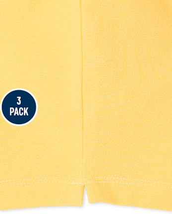 Toddler Girls Cartwheel Shorts 3-Pack