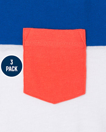 Pack de 3 camisetas de playa para niño