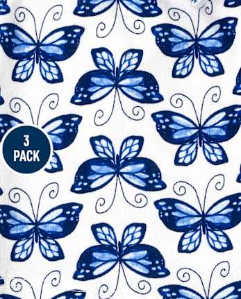 Toddler Girls Print Shorts 3-Pack