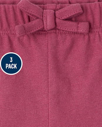 Toddler Girls Print Shorts 3-Pack