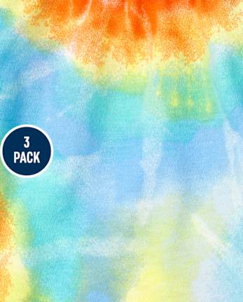 Lot de 3 shorts imprimés pour petites filles