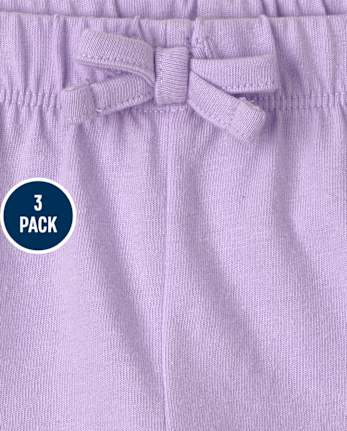 Toddler Girls Print Shorts 3-Pack