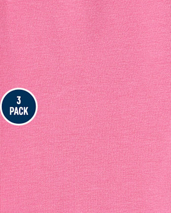 Pack de 3 pantalones cortos de ciclismo para niñas pequeñas