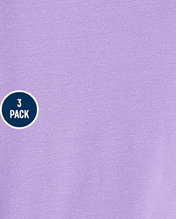 Pack de 3 pantalones cortos de ciclismo para niñas pequeñas