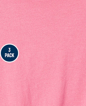 Girls Print Romper 3-Pack