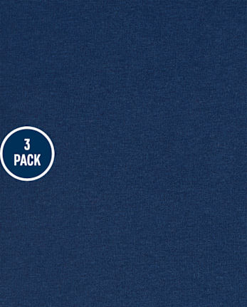 Paquete de 3 leggings capri con estampado para niñas