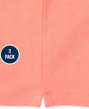 Girls Cartwheel Shorts 3-Pack