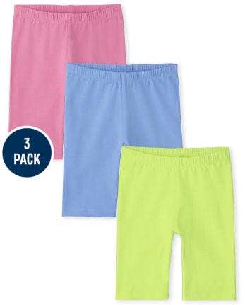 Pack de 3 shorts ciclistas para niñas