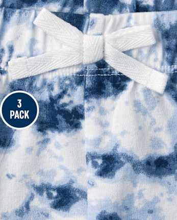 Lot de 3 shorts imprimés pour fille