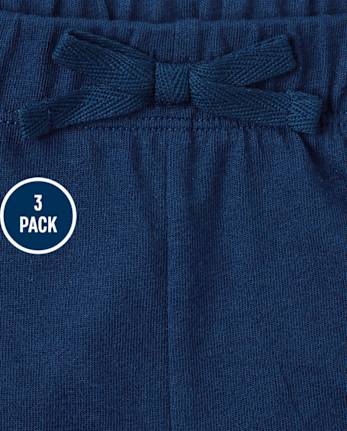 Lot de 3 shorts imprimés pour fille