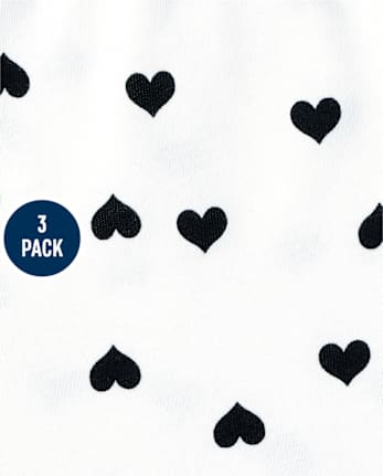 Lot de 3 shorts imprimés pour fille