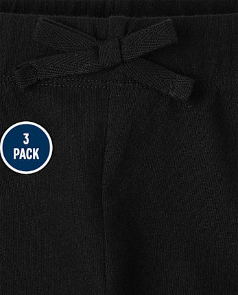 Lot de 3 shorts imprimés pour fille