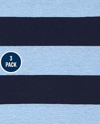 Pack de 3 camisetas sin mangas con estampado de tiburones para niño