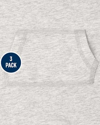 Baby Boys Colorblock Romper 3-Pack