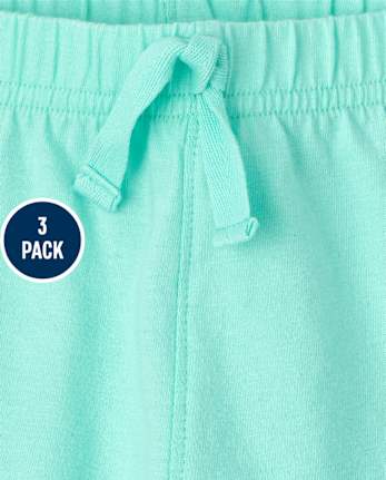 Baby Boys Striped Shorts 3-Pack