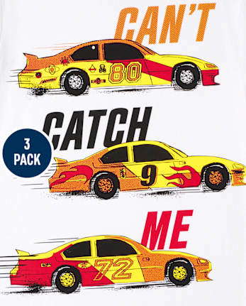 Boys Cars Graphic Tee 3-Pack