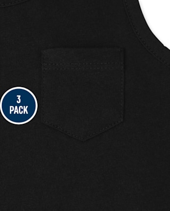 Girls Racerback Tank Top 3-Pack