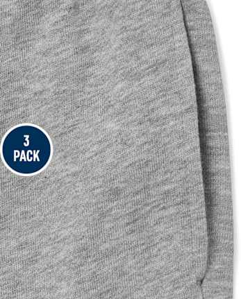 Pack de 3 Shorts de rizo francés para niño - Husky