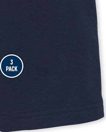 Pack de 3 Shorts de rizo francés para niño - Husky