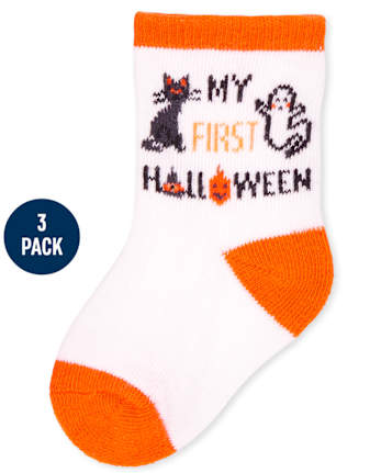 Baby Halloween Midi Socks 3-Pack