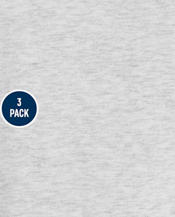 Paquete de 3 calzas para niñas pequeñas