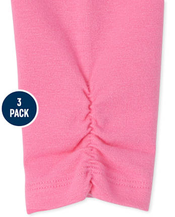 Toddler Girls Print Leggings 3-Pack