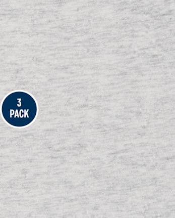 Paquete de 3 tops para niñas pequeñas