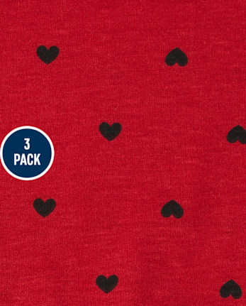 Toddler Girls Print Everyday Dress 3-Pack