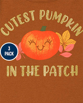 Pack de 3 tops Harvest para niñas pequeñas