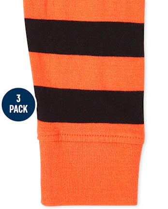 Lot de 3 hauts d'Halloween pour tout-petits garçons