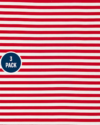 Pack de 3 tops de manzana para niña