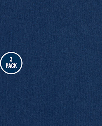 Pack de 3 tops estampados para niñas