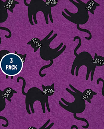 Girls Halloween Top 3-Pack