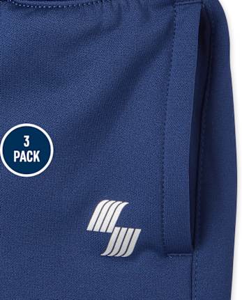 Boys Performance Pants 3-Pack