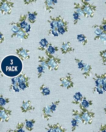 Lot de 3 leggings imprimés pour fille